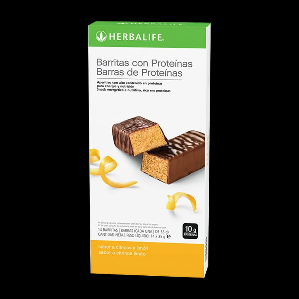 Barritas con proteínas - Limón - 14 barritas