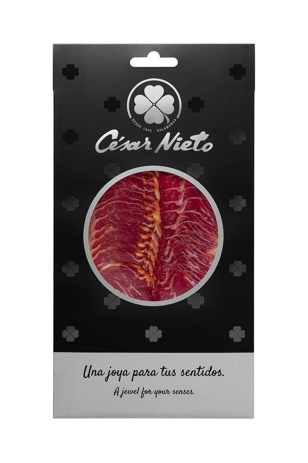Lomo de Bellota Ibérico 50% loncheado a máquina · Formato hostelería