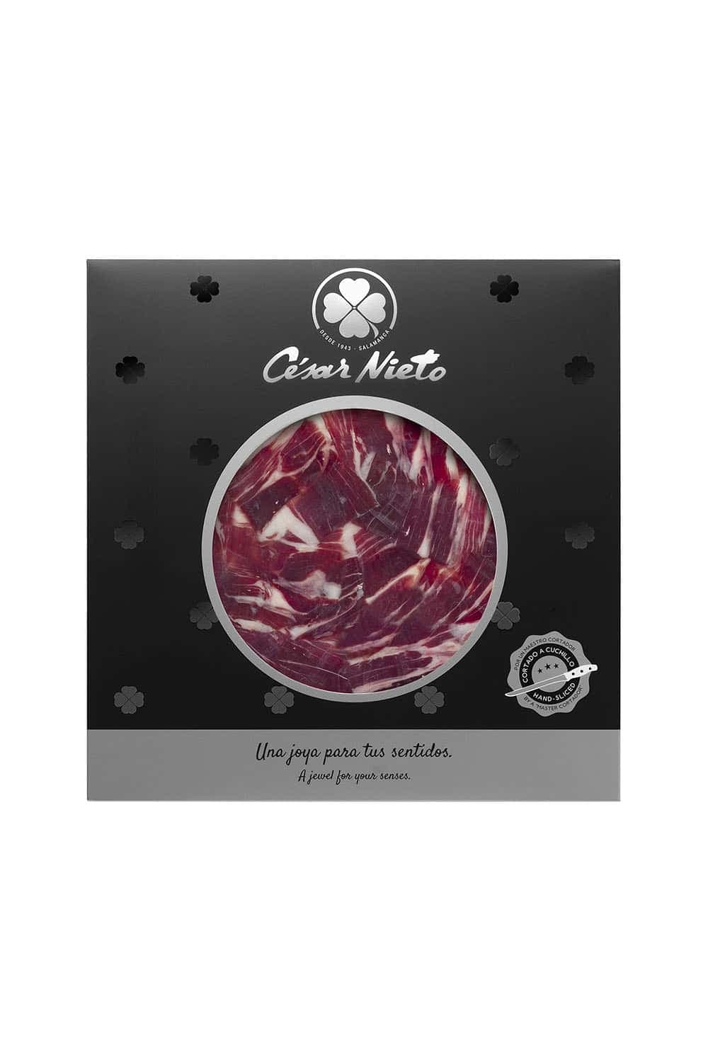 Paleta de Bellota 100% loncheada a cuchillo · Estuche regalo