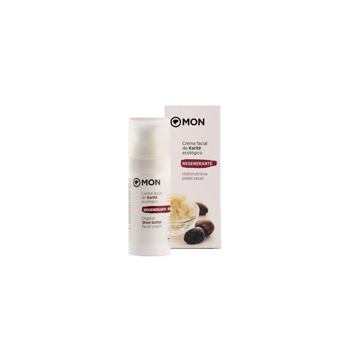 Crema facial regenerante de karite Bio 50ml MON