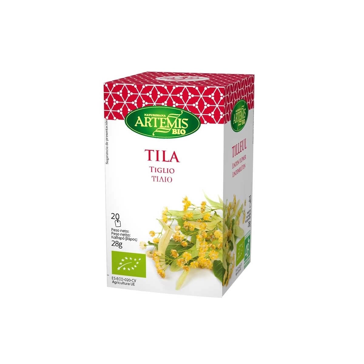 Tila 20 filtros Artemis