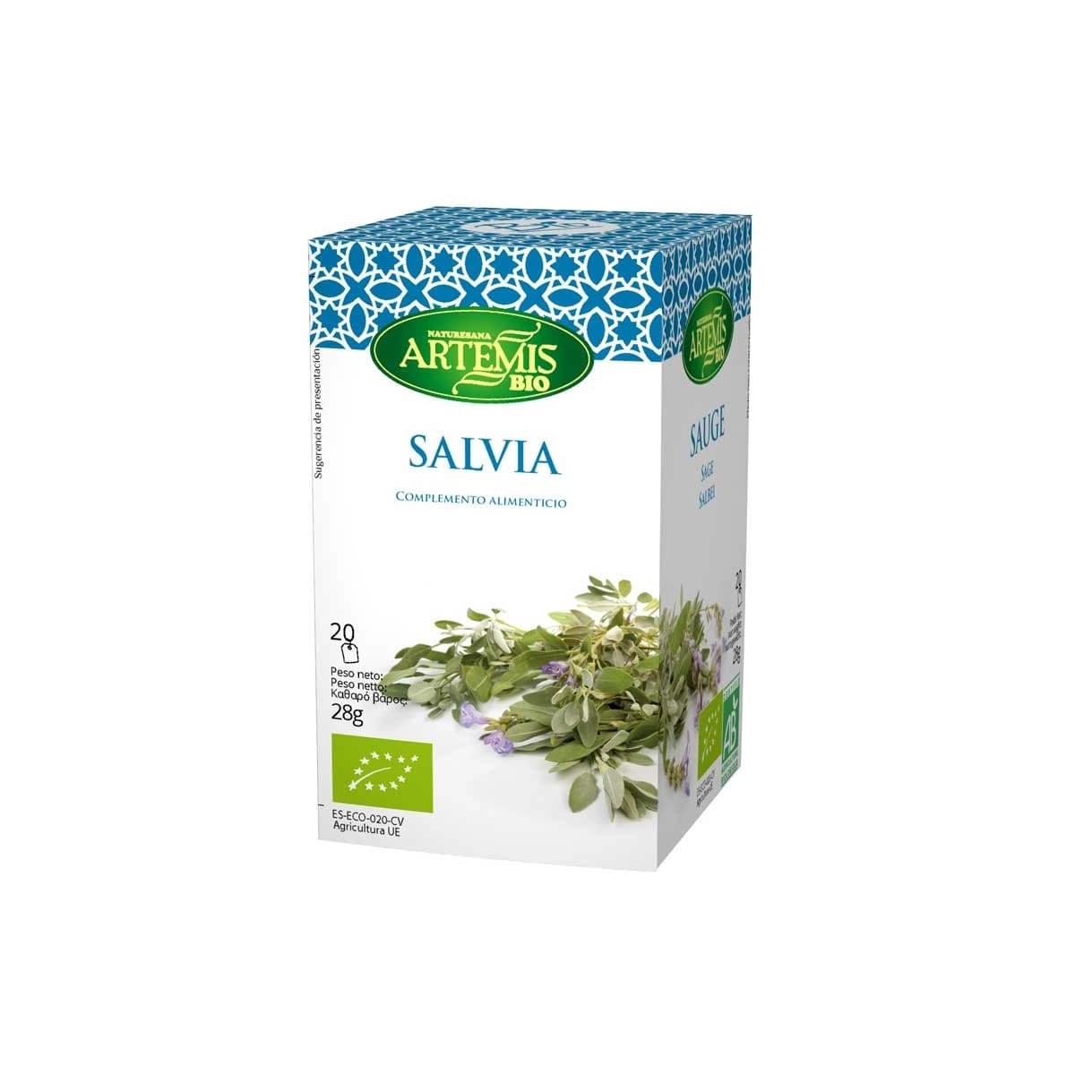 Salvia 20 filtros Artemis