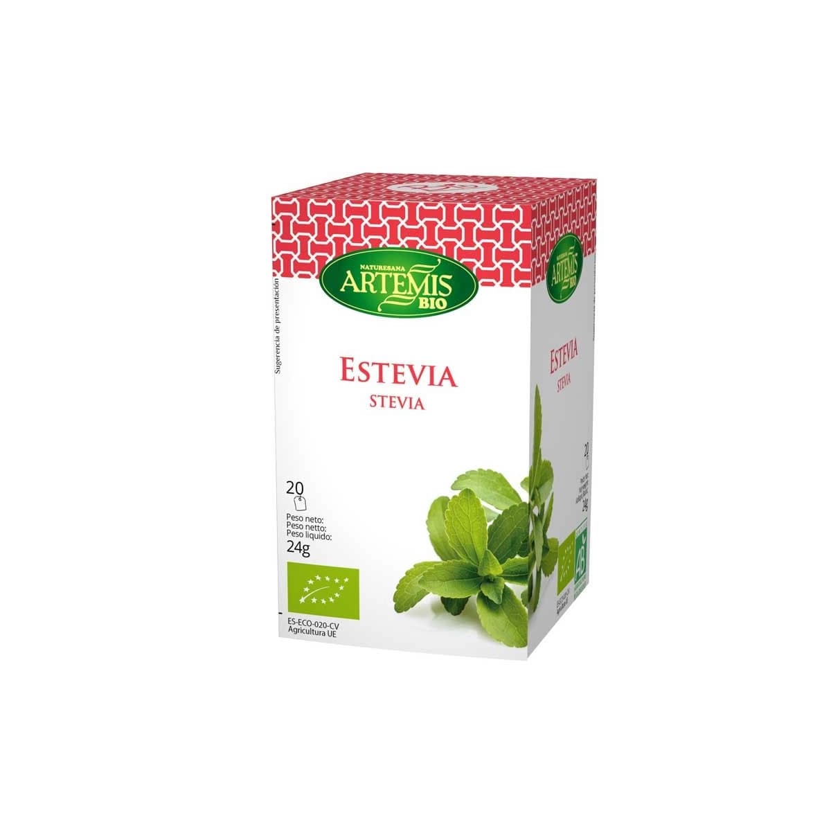 Estevia bio 20 filtros Artemis