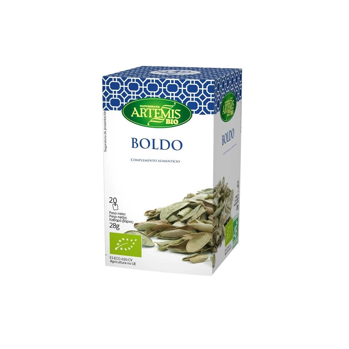 Boldo 20 filtros Artemis
