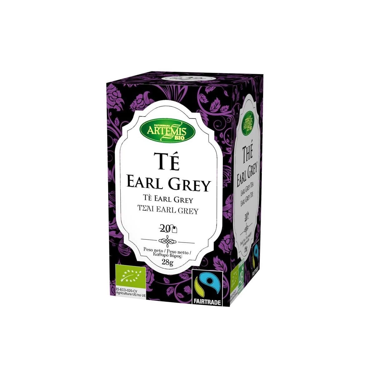 Te earl grey 20 filtros Artemis