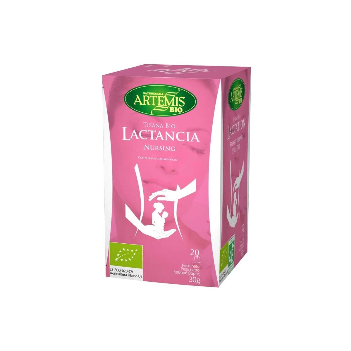Lactancia mujer bio 20 filtros Artemis