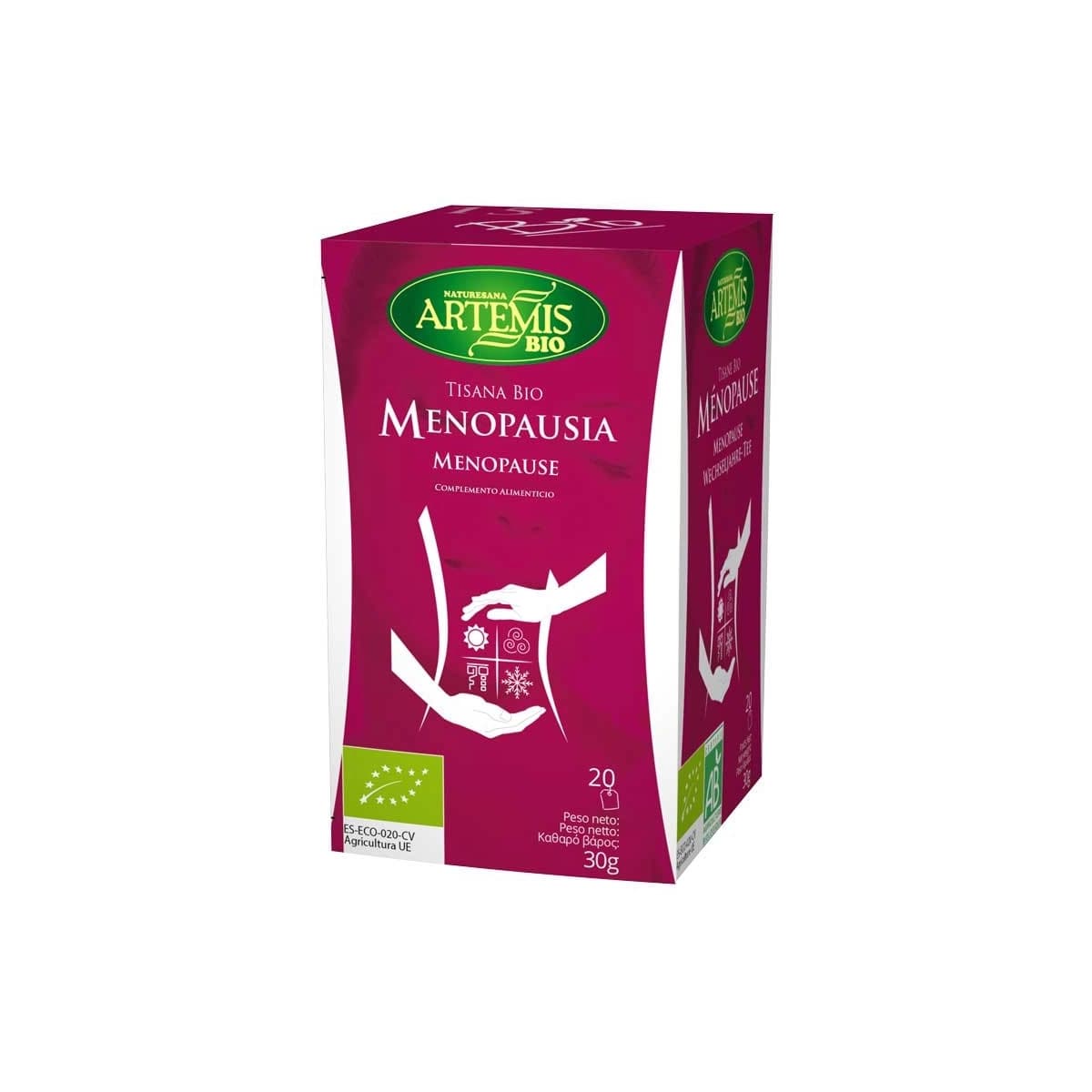 Menopausia mujer bio 20 filtros Artemis