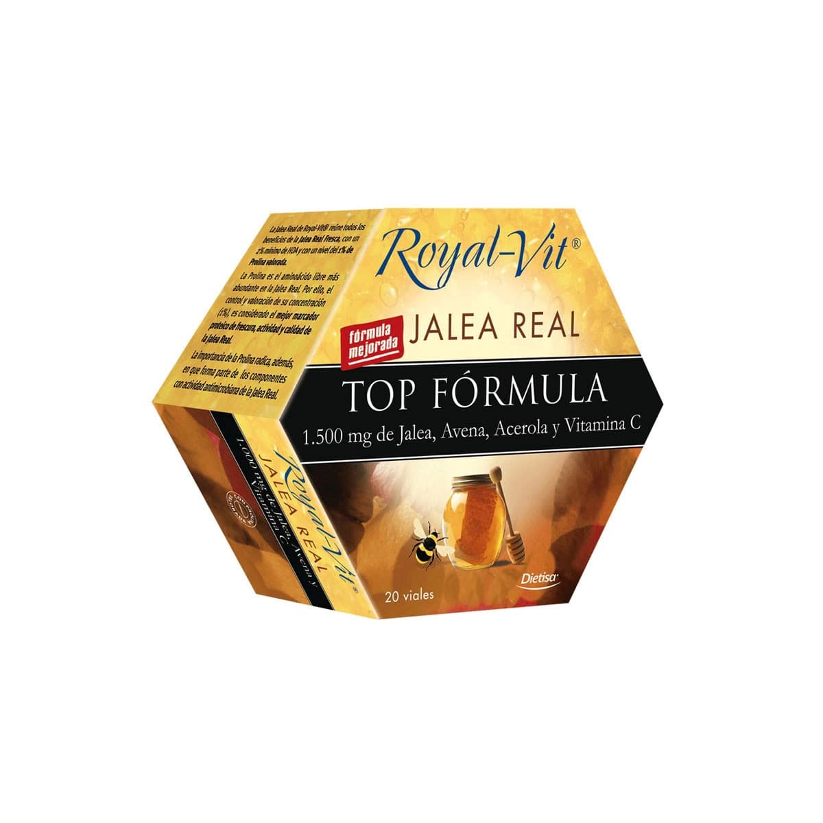 Jalea real Top Formula 20 viales Dietisa