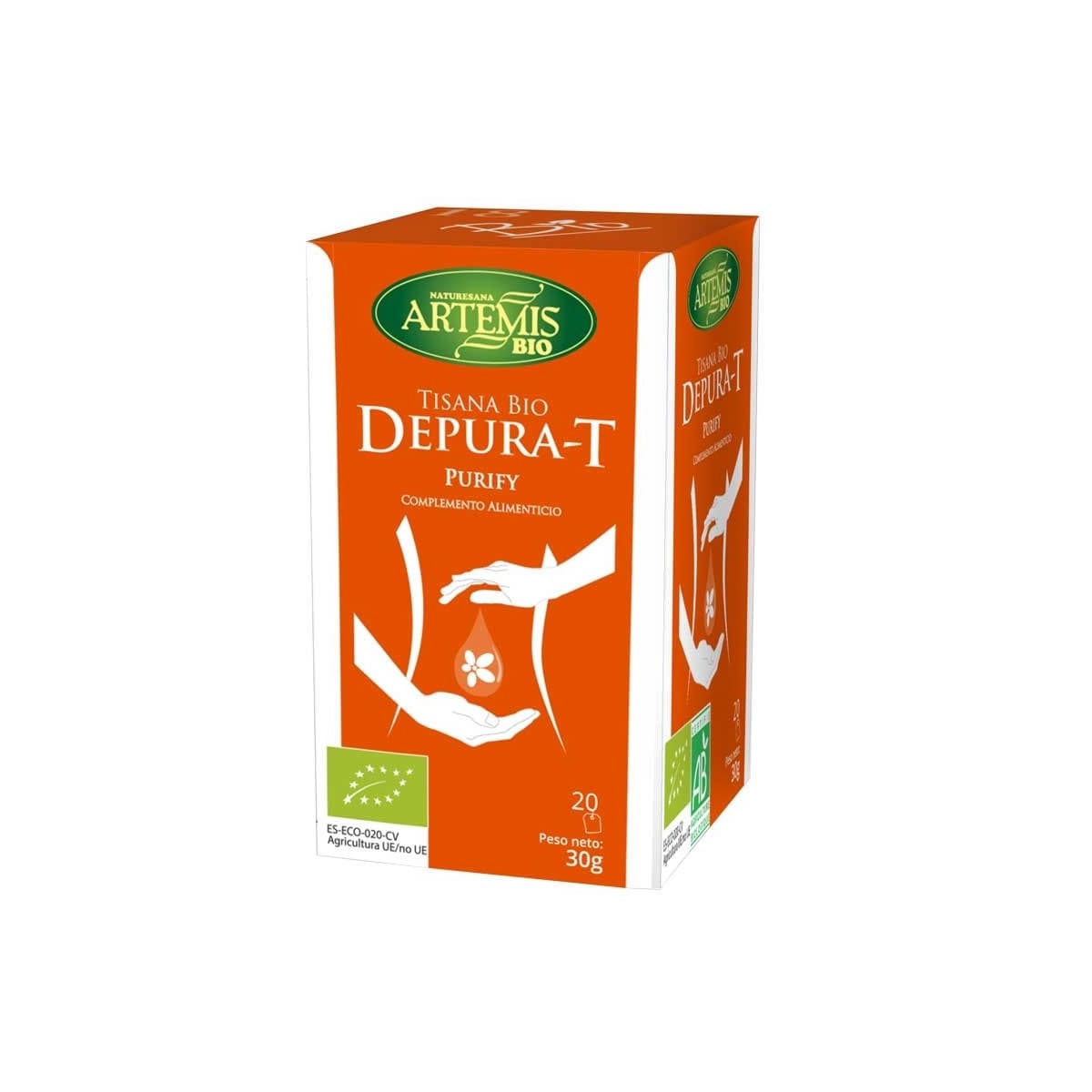 Tisana Depura-T bio 20 filtros Artemis