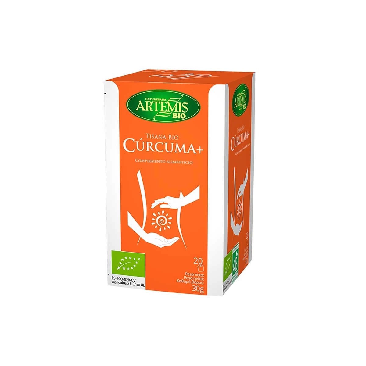 Curcuma plus bio 20 filtro Artemis