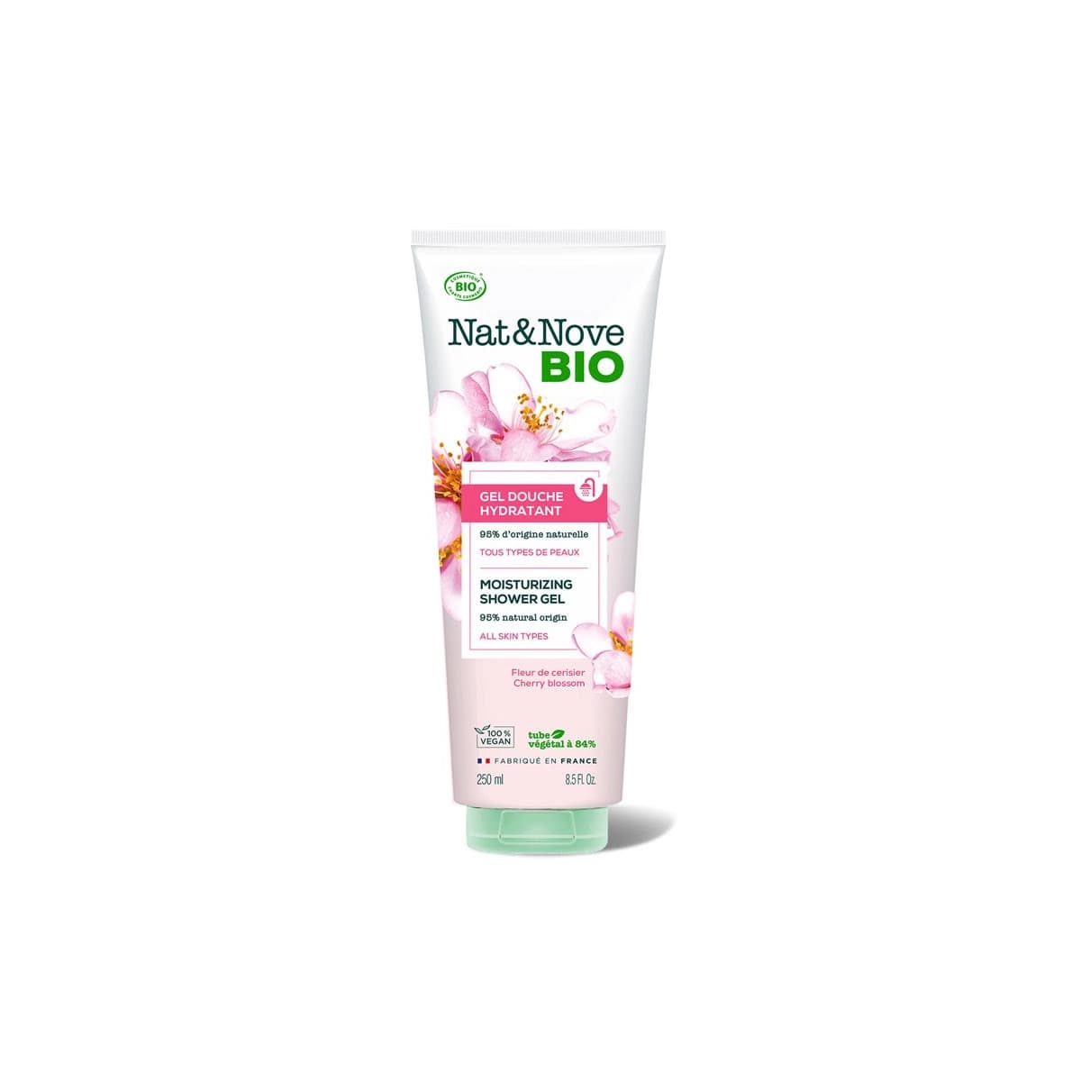 Gel de ducha Hidratante Bio 250ml Nat&Nove