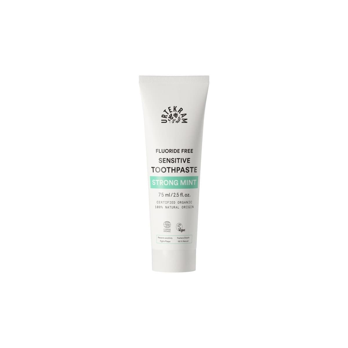 Dentifrico menta fuerte bio 75ml Urtekram