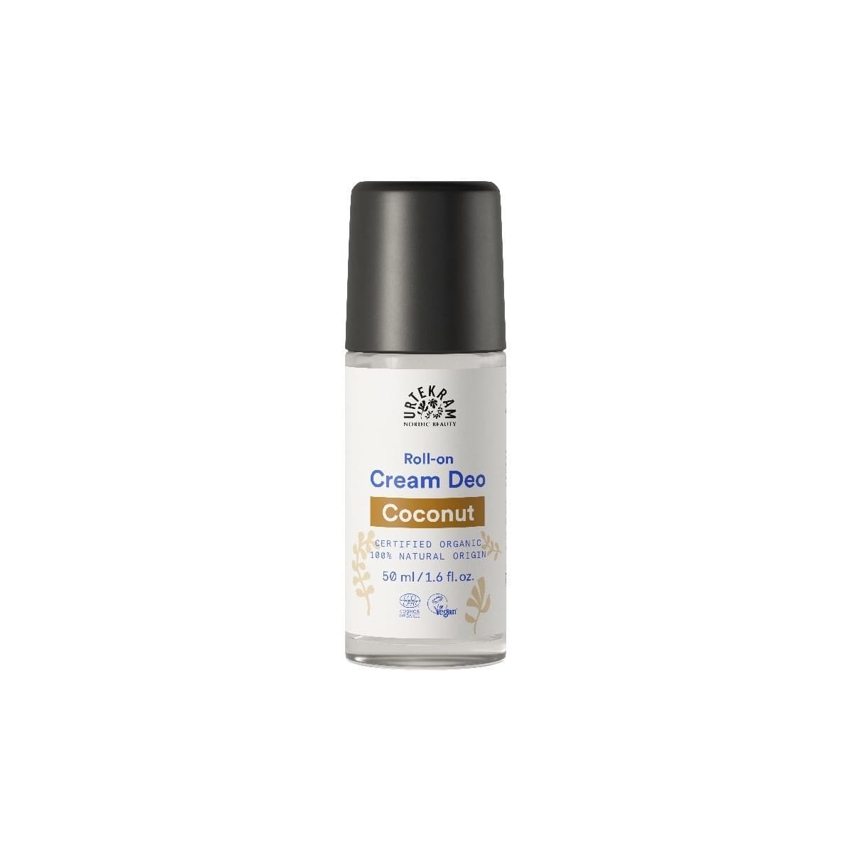 Desodorante roll-on de coco bio 50ml Urtekram