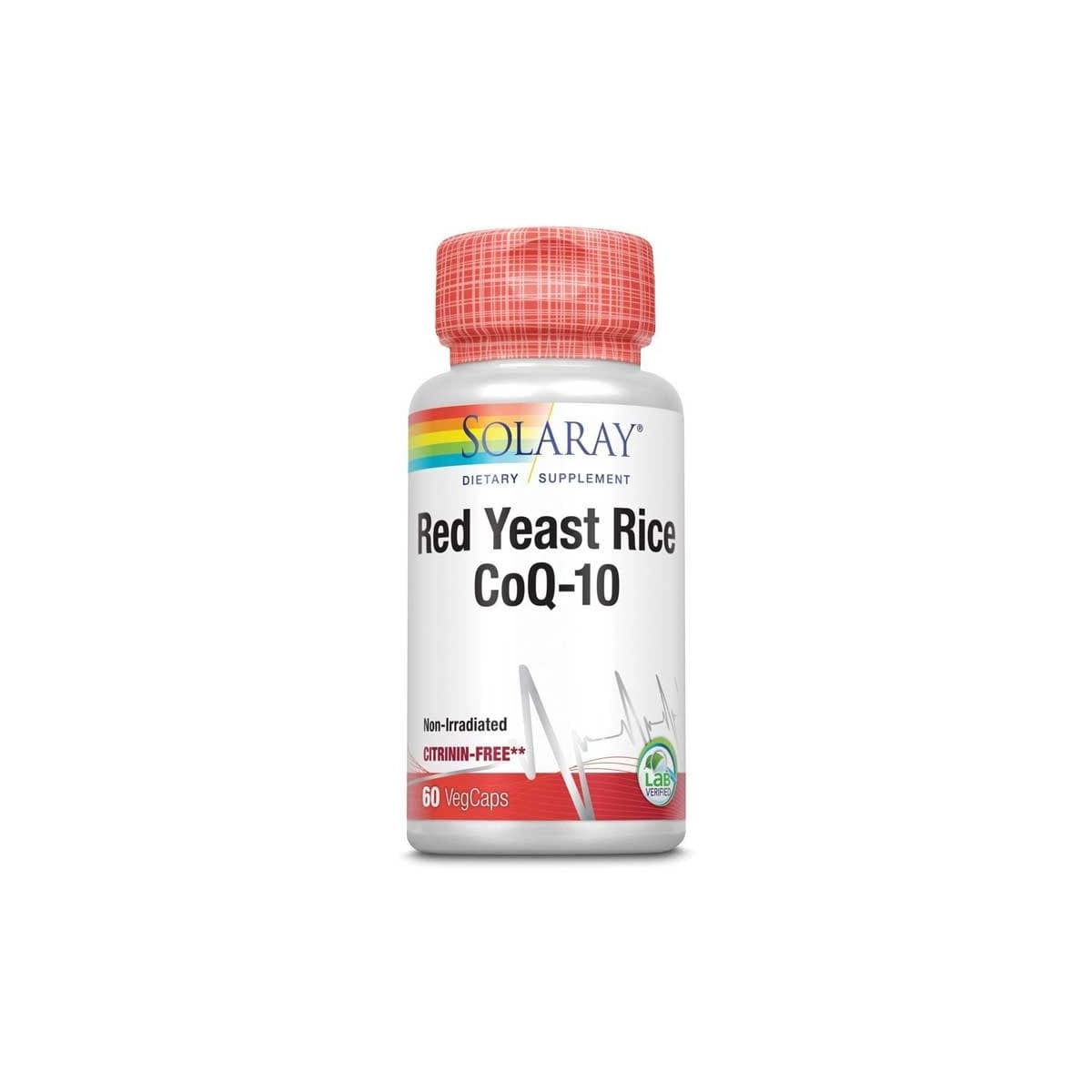 Red Yeast Rice Plus Q10 60 vcaps Solaray