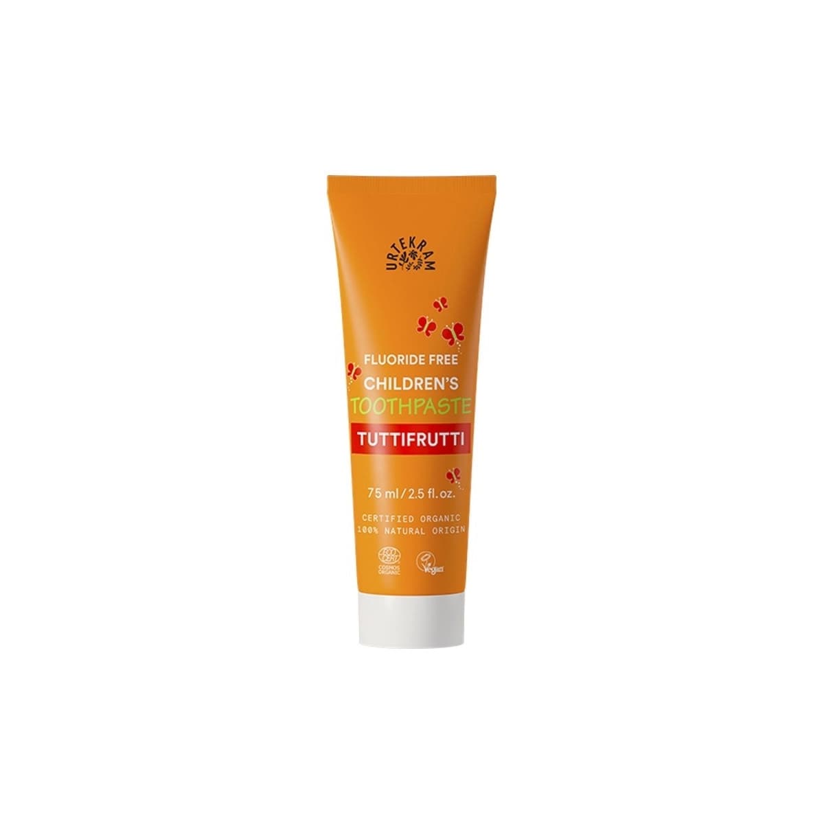 Dentifrico de tutti frutti niños bio 75ml Urtekram