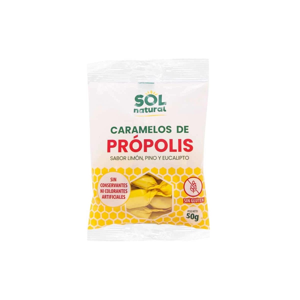 Caramelos propolis 50g Sol Natural