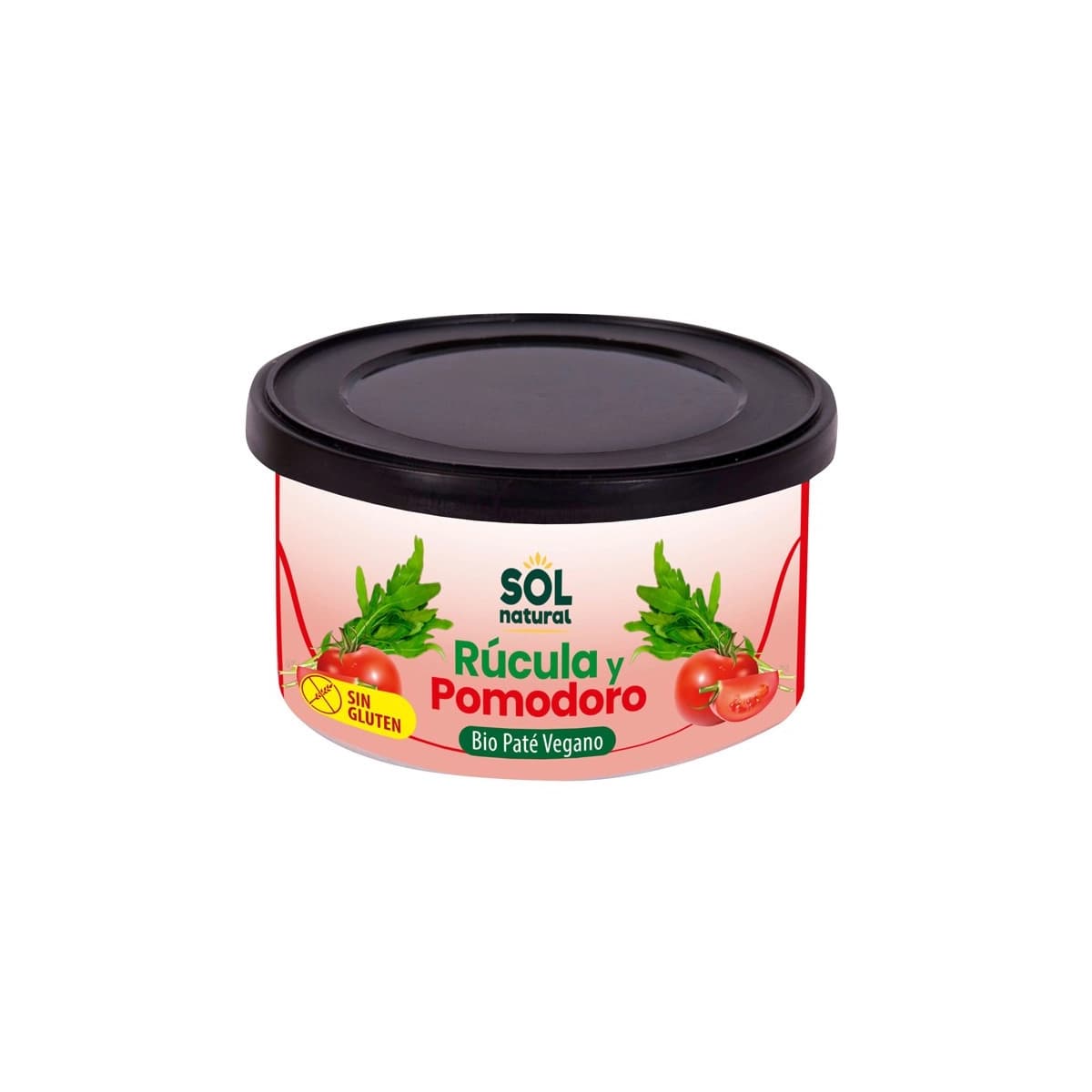 Pate rucula y pomodoro bio 125g Sol Natural