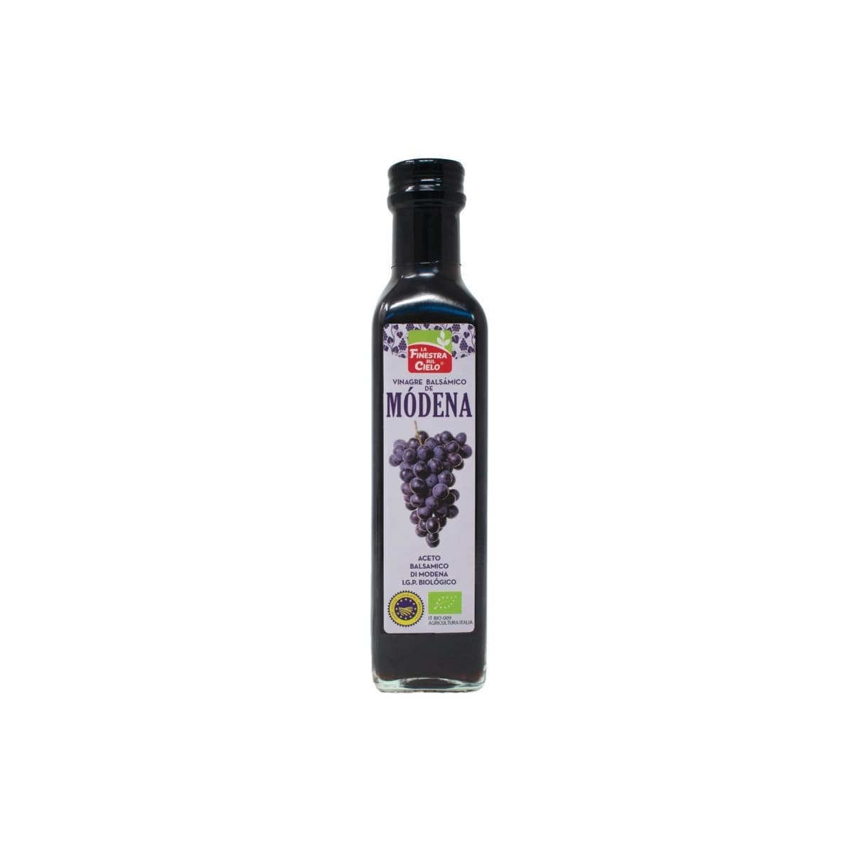 Vinagre balsamico de modena bio 250ml La Finestra