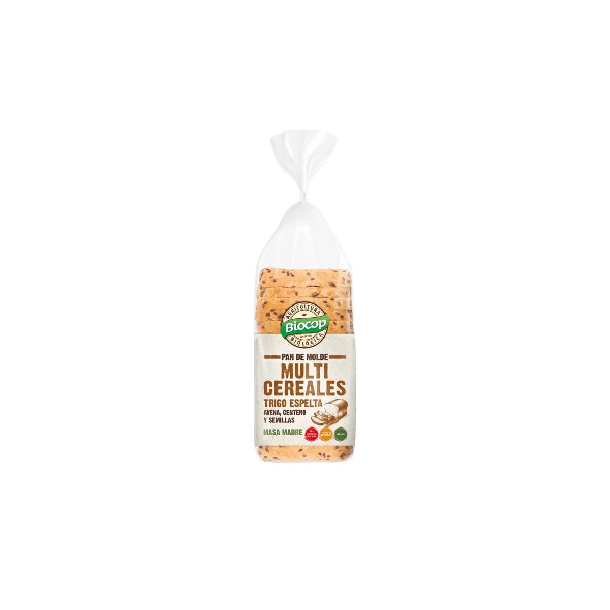 Pan molde espelta multicereales Bio 400g Biocop