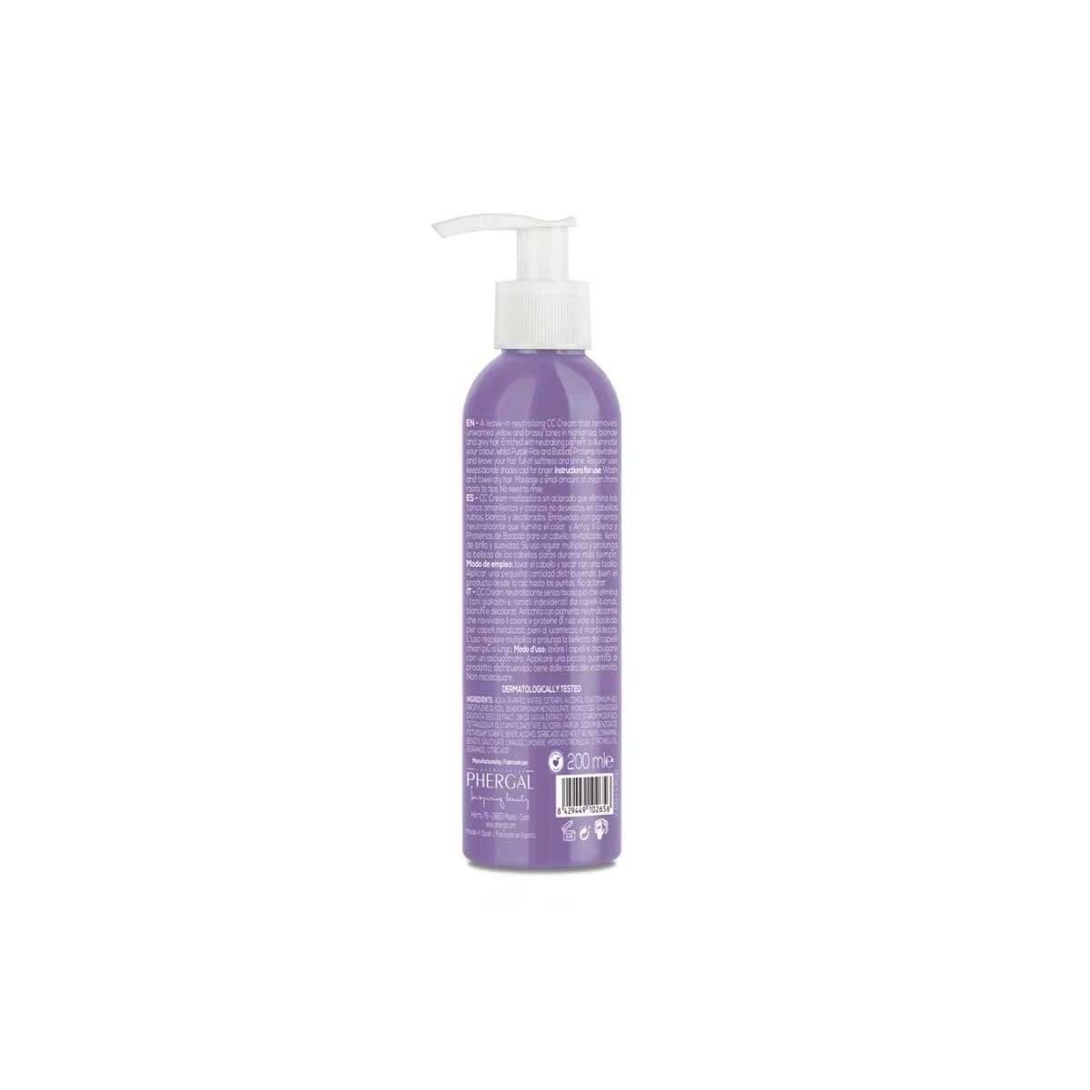 CC Cream Silver-Crema matizadora 200ml Naturtint