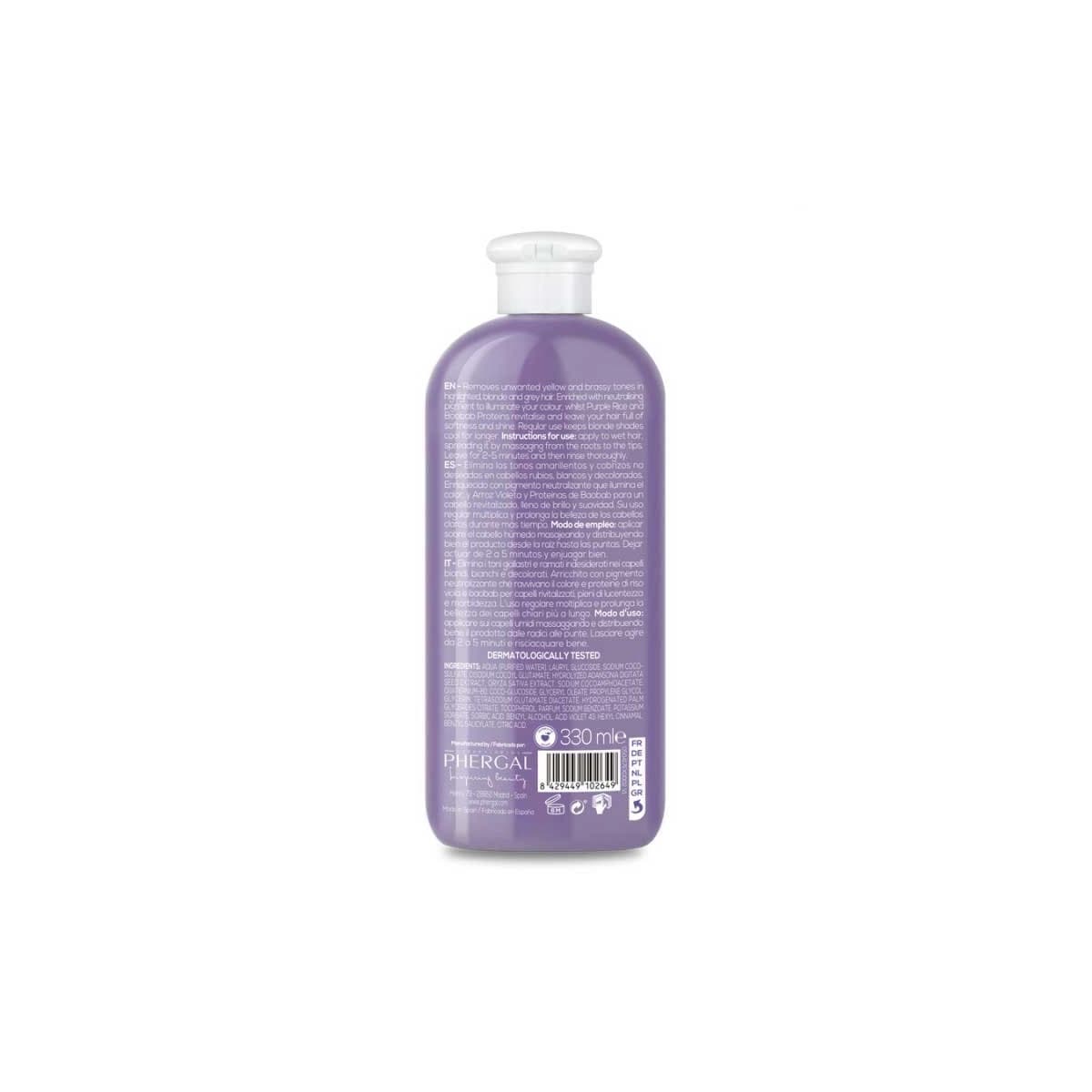 Champu Silver matizador violeta 330ml Naturtint