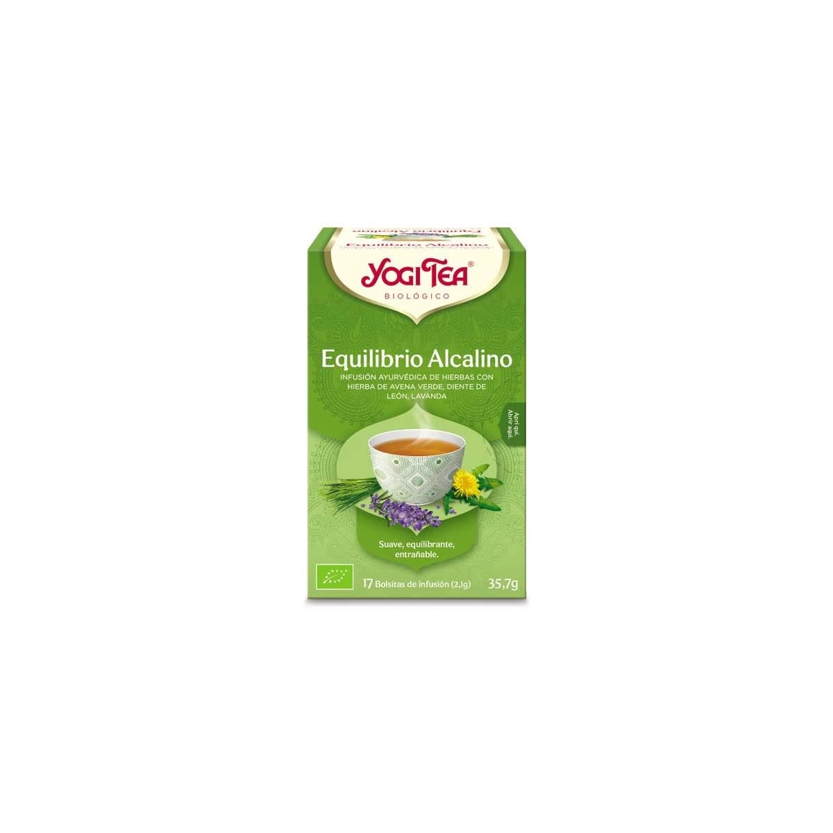 Yogi tea Equilibrio Alcalino 17 filtros BIO