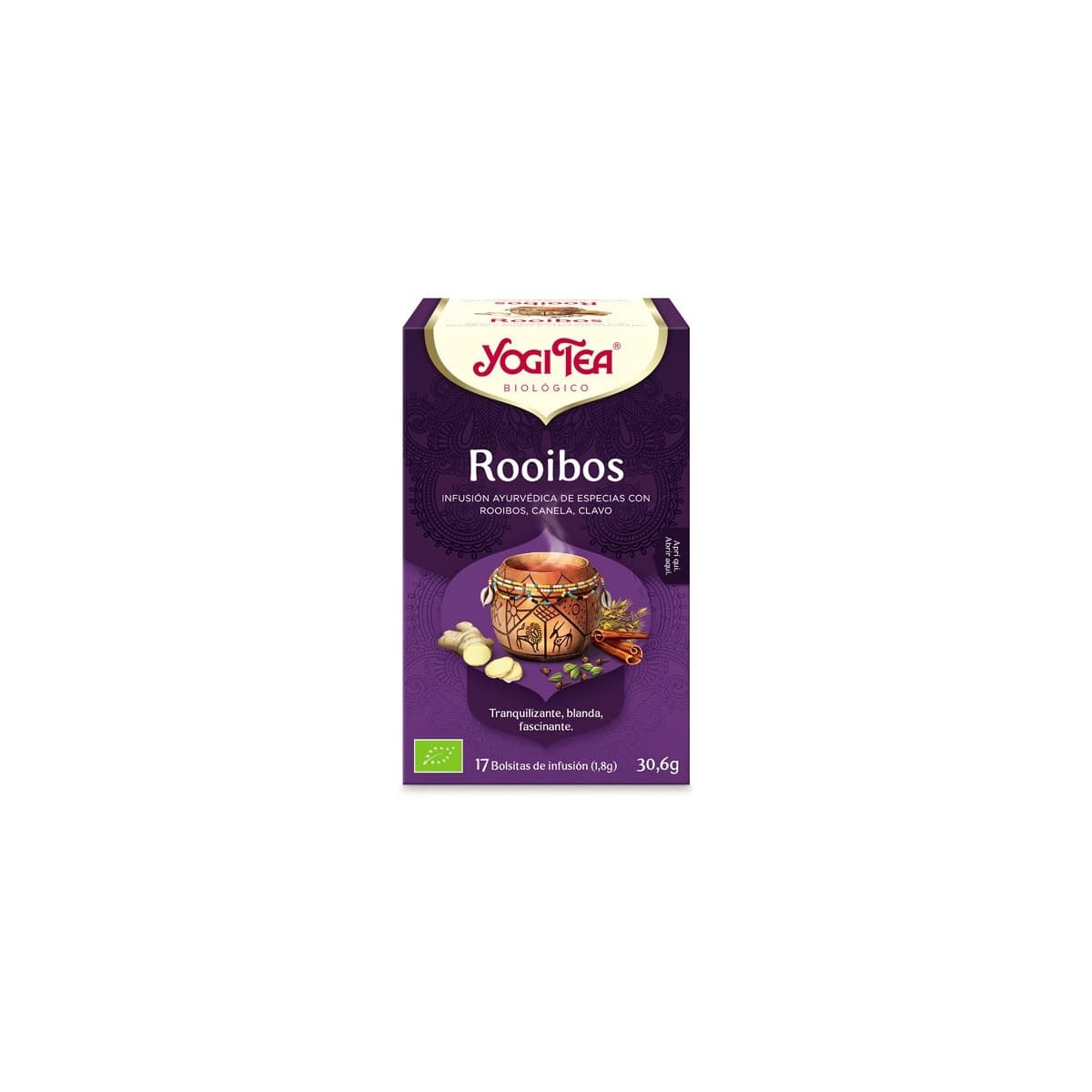 Yogi Tea Rooibos 17 filtros BIO