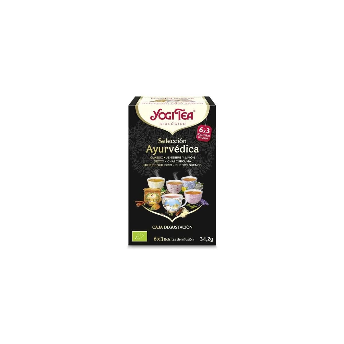 Yogi Tea Seleccion ayurvedica-Finest Selection 17 filtros BIO