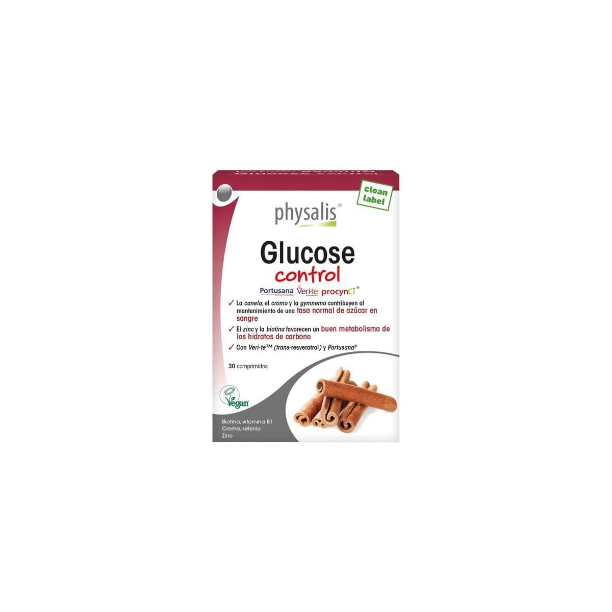 Glucose Control 30 comprimidos Physalis