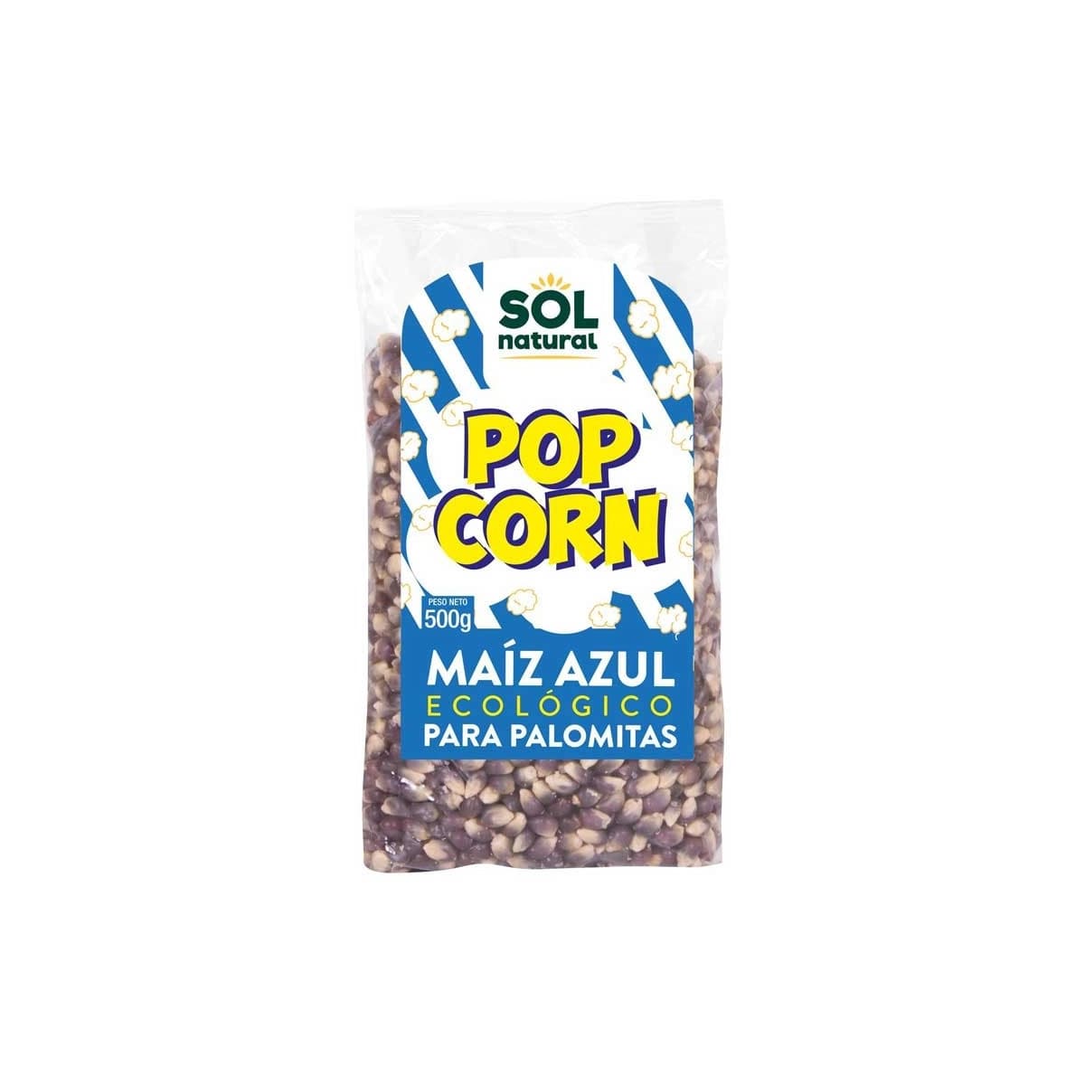 Maiz azul para palomitas bio 500g Sol Natural
