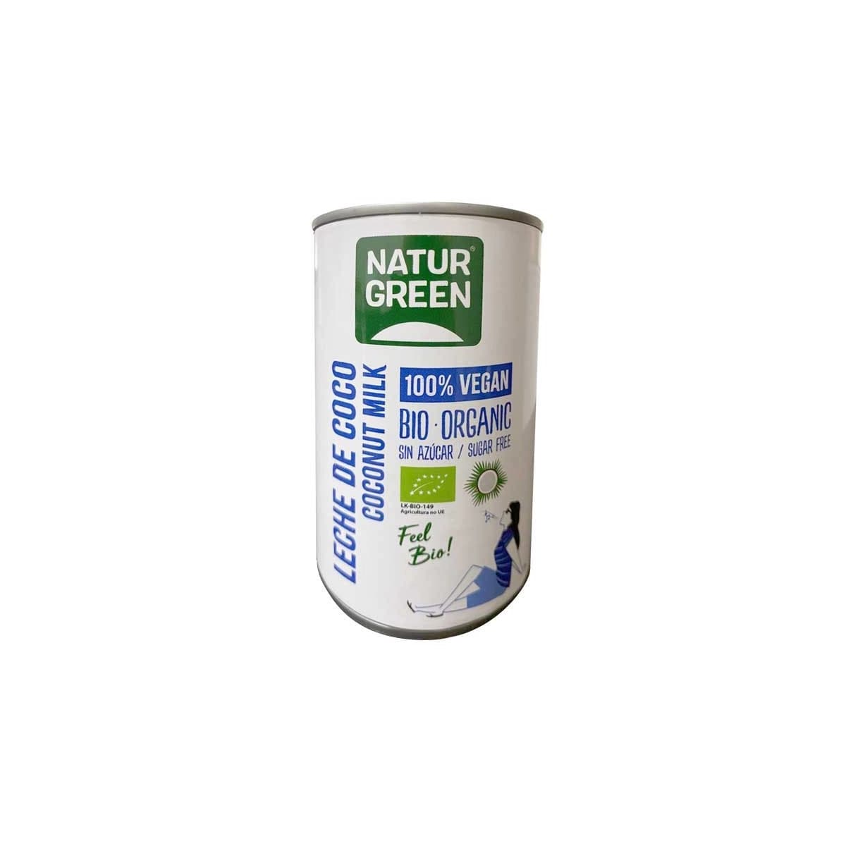 Leche de coco bio 400ml NaturGreen