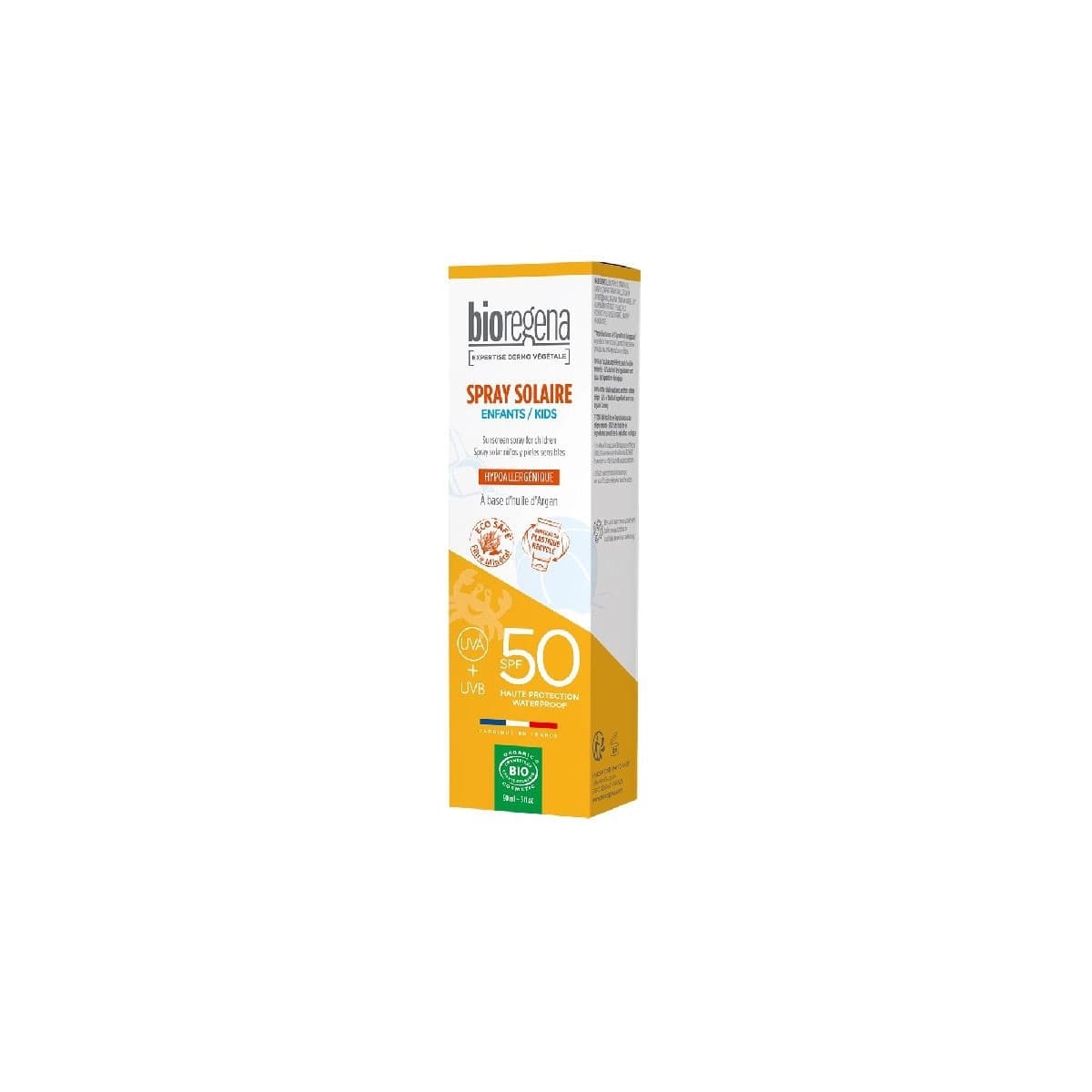 Spray solar niños spf 50 Bio 90ml Bioregena