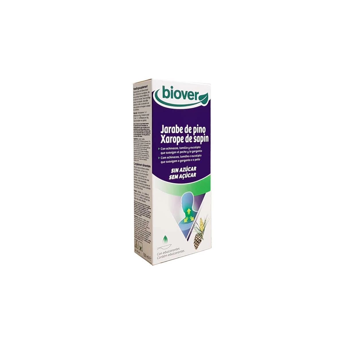 Jarabe de pino sin azucar 150ml Biover
