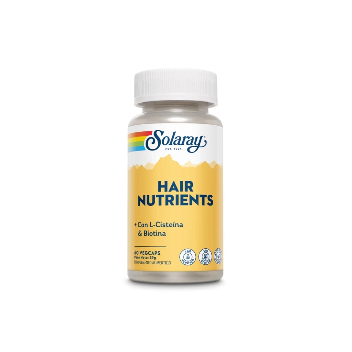 Hair Nutrients 60 vcaps Solaray