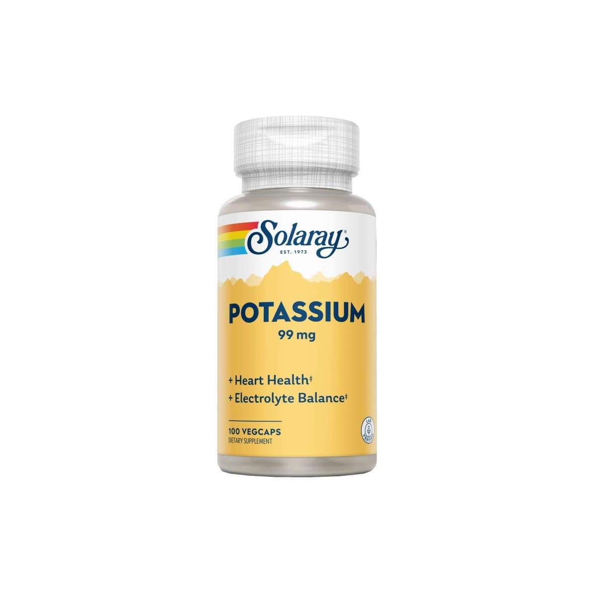 Potasio citrato 99mg 60vcaps Solaray