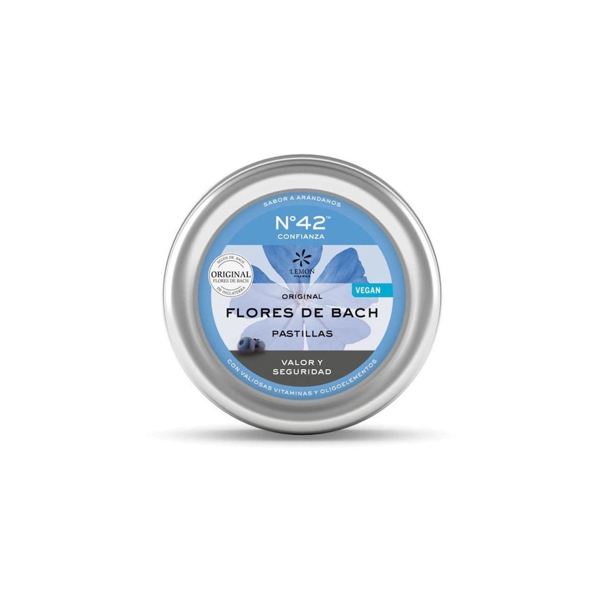 Pastillas Flores de Bach Nº42 Autoconfianza 50g Lemon Pharma