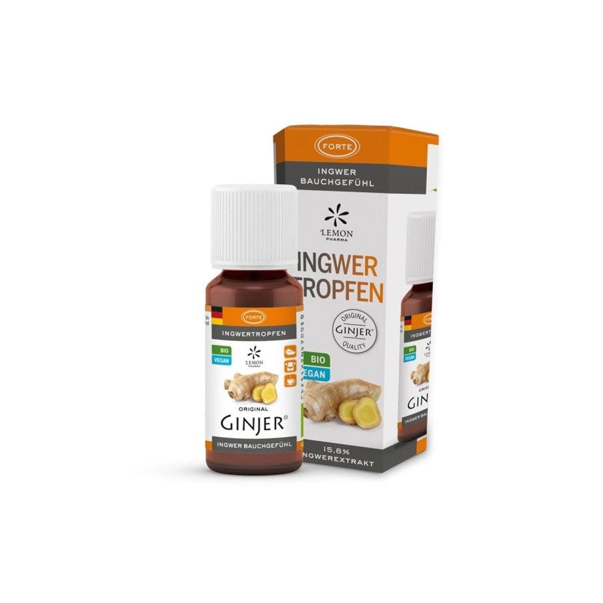 Jengibre gotas Ginjer Forte Bio 20ml Lemon Pharma
