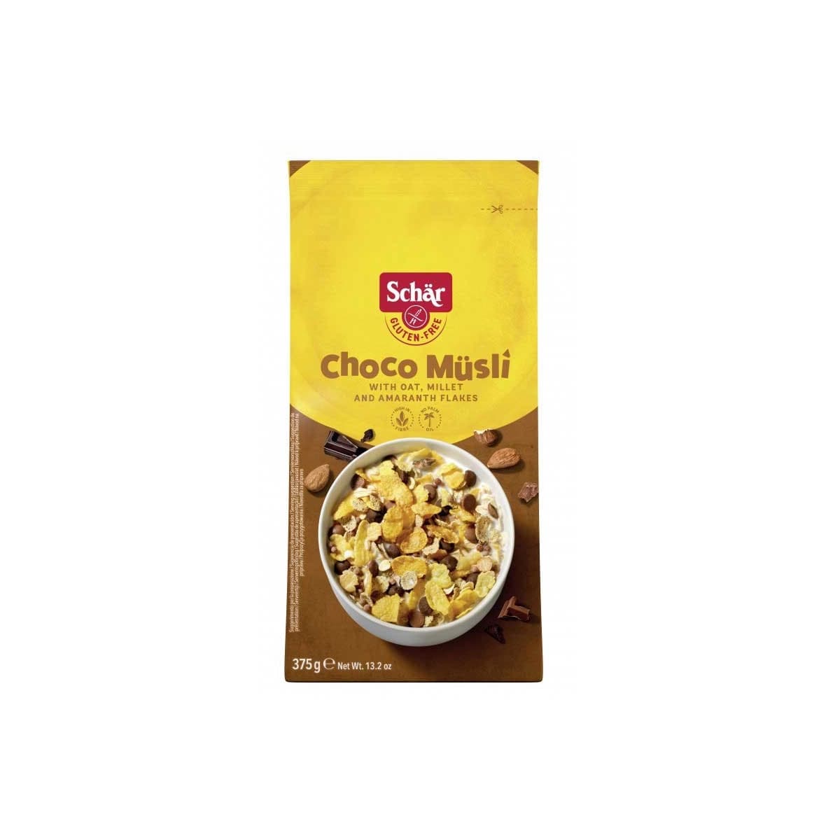 Cereales choco muesli 375 g Schar
