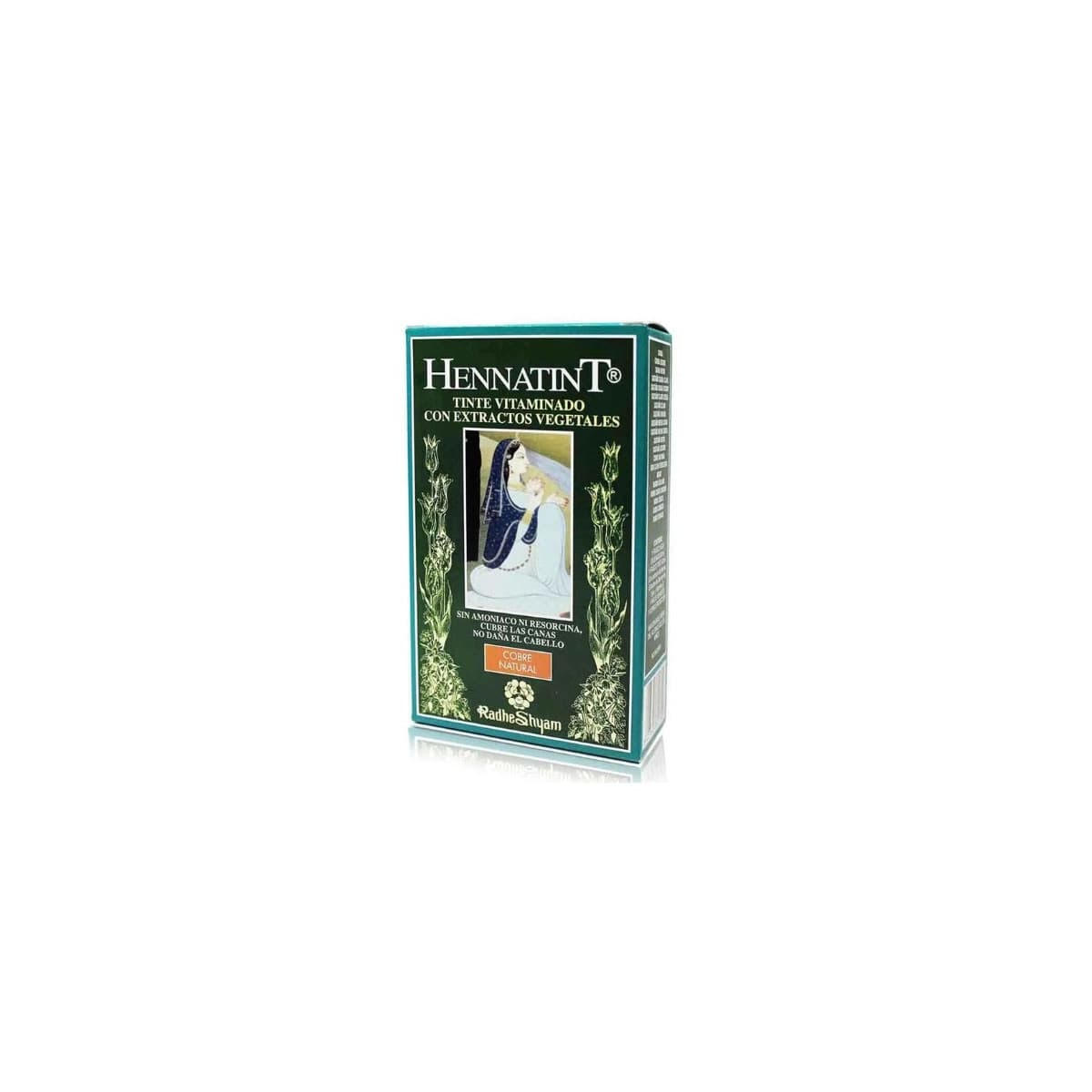 HennaTint 8 cobre natural 60ml+60ml Radhe Shyam