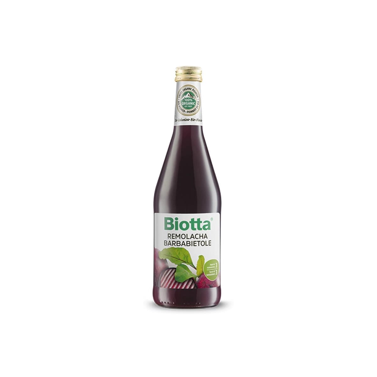 Jugo de remolacha BIO 500ml Biotta