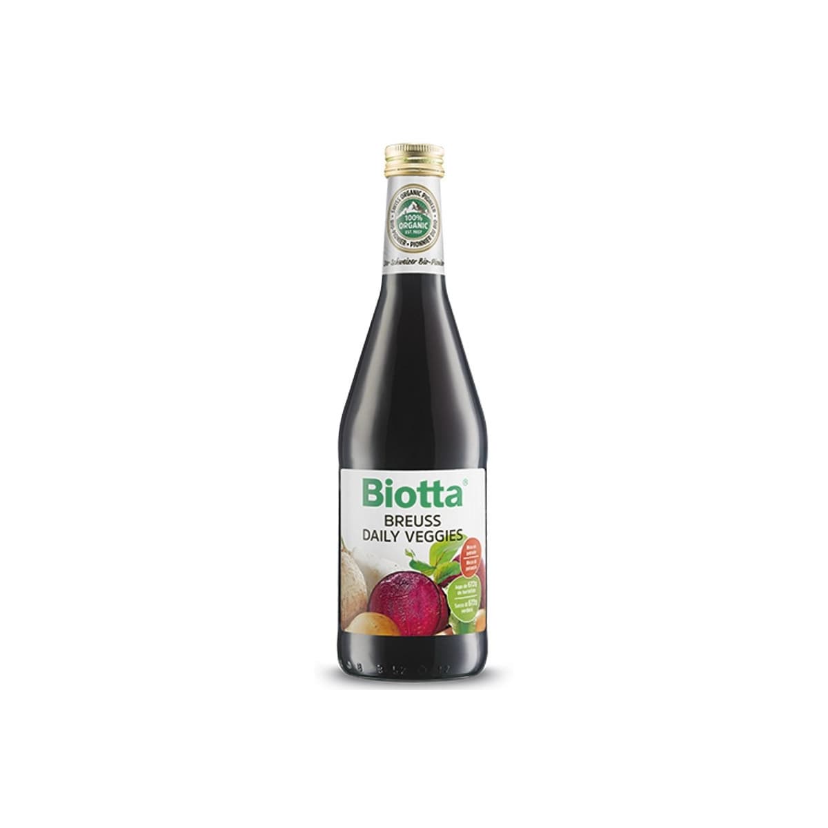 Jugo de vegetales Breuss BIO 500 ml Biotta