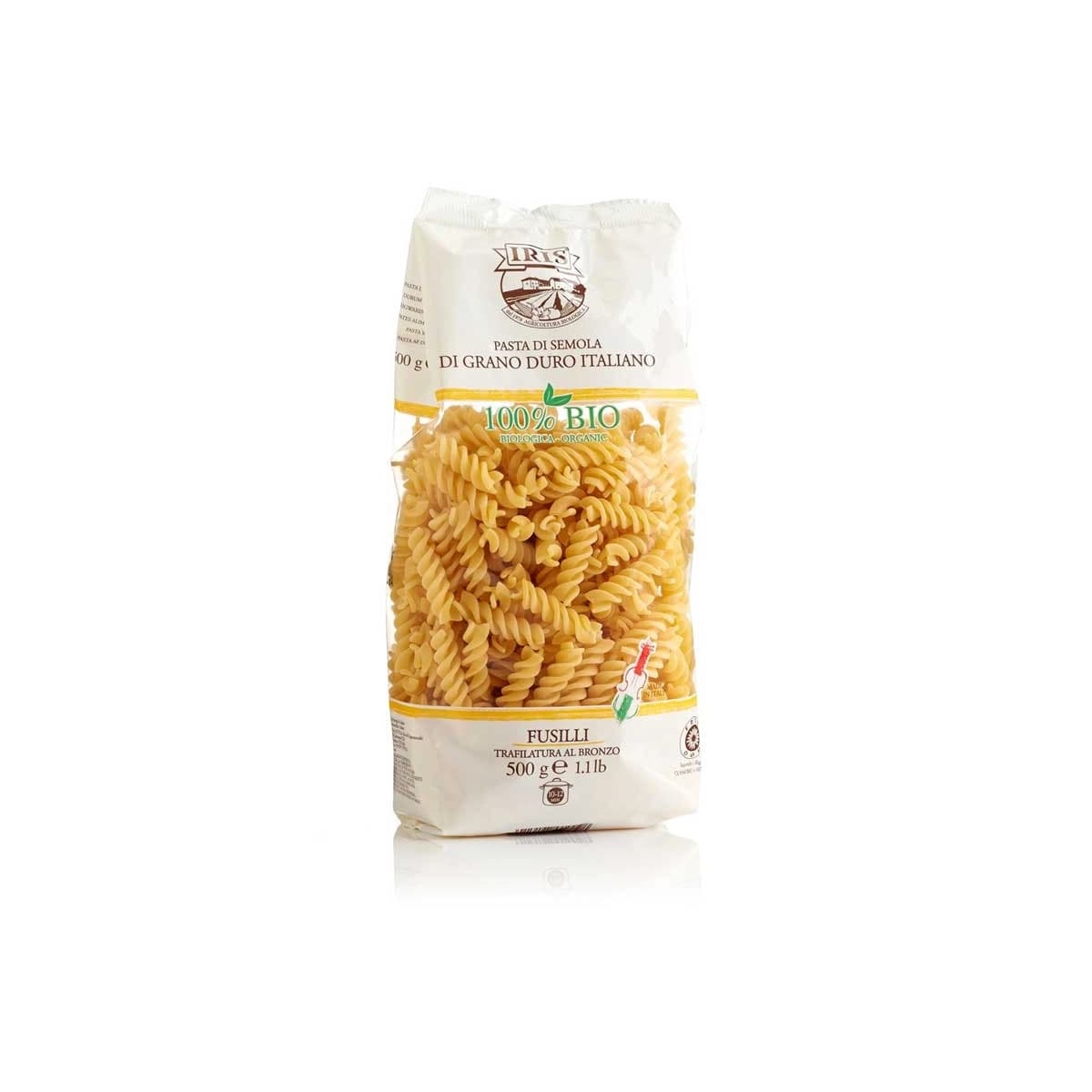 Espirales de trigo BIO 500 g IRIS