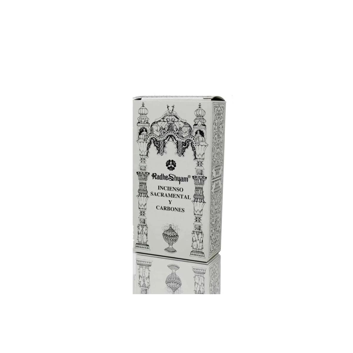 Incienso Sacramental 50g y Carbones 10u Radhe Shyam