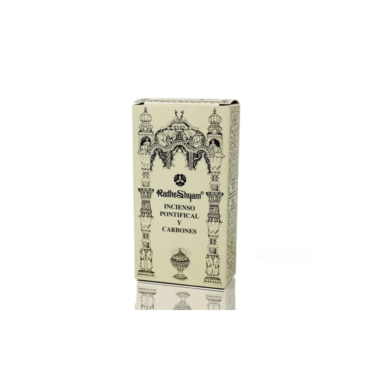 Incienso Pontifical 50g y Carbones 10u Radhe shyam