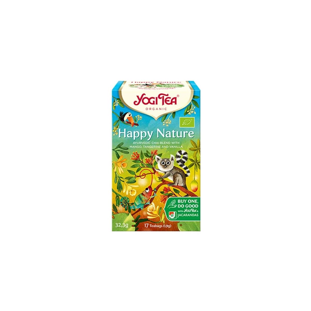 Yogi Tea Happy Nature 17 Flitros BIO
