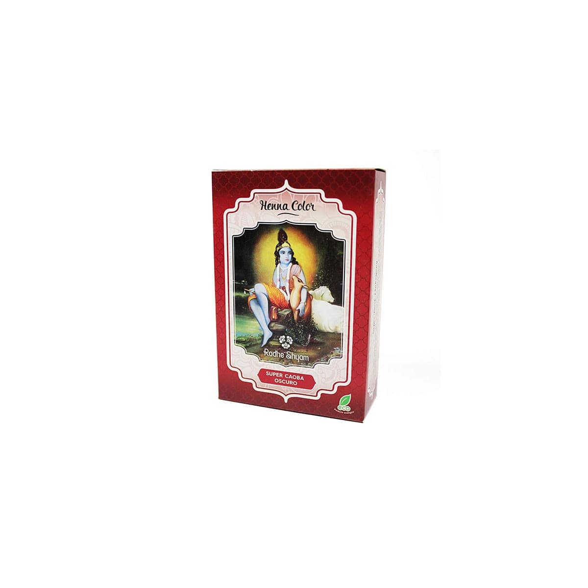 Henna super caoba oscuro polvo 100 g Radhe Shyam