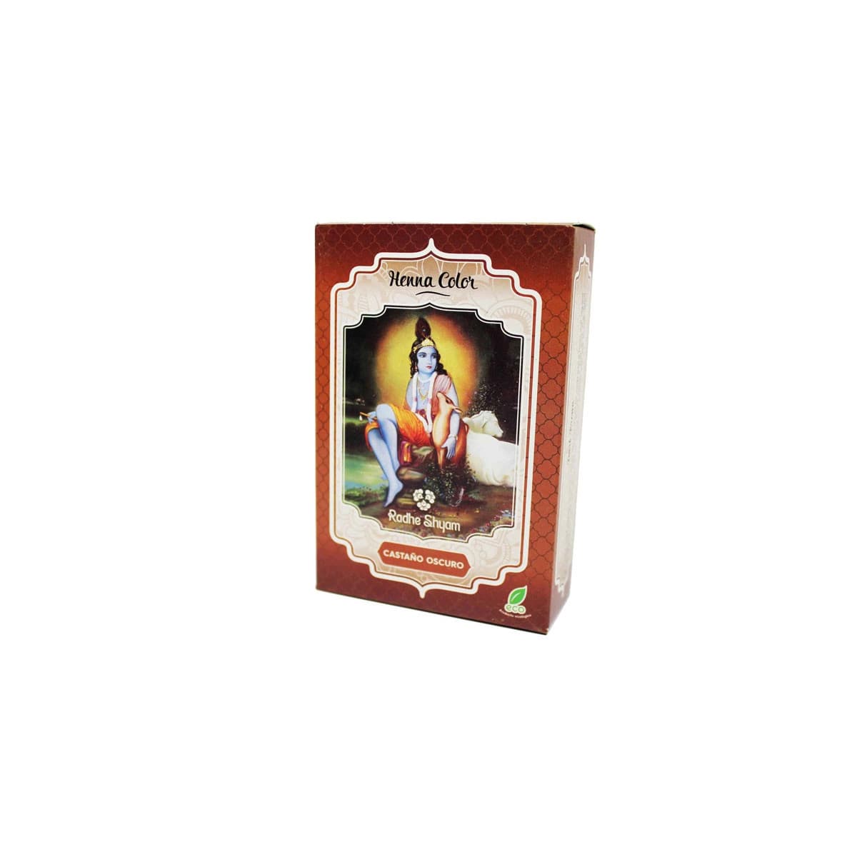 Henna castaño oscuro polvo 100 g Radhe Shyam