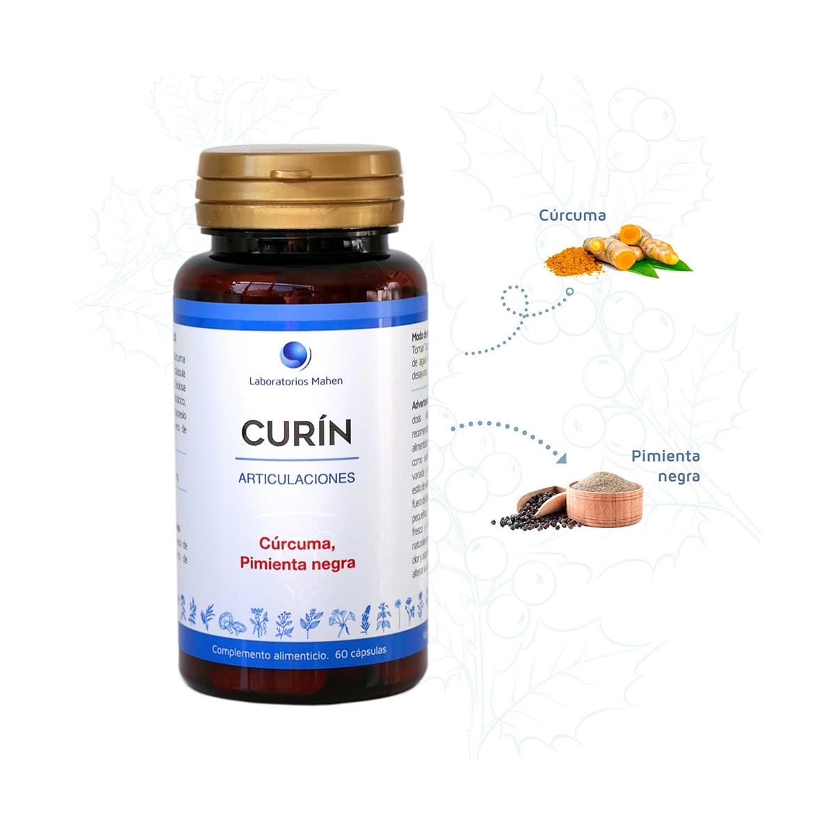Curin (articulaciones) 60 capsulas Mahen
