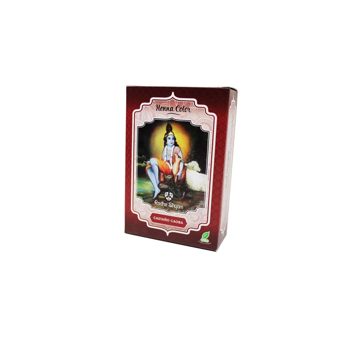 Henna castaño caoba polvo 100 g Radhe Shyam