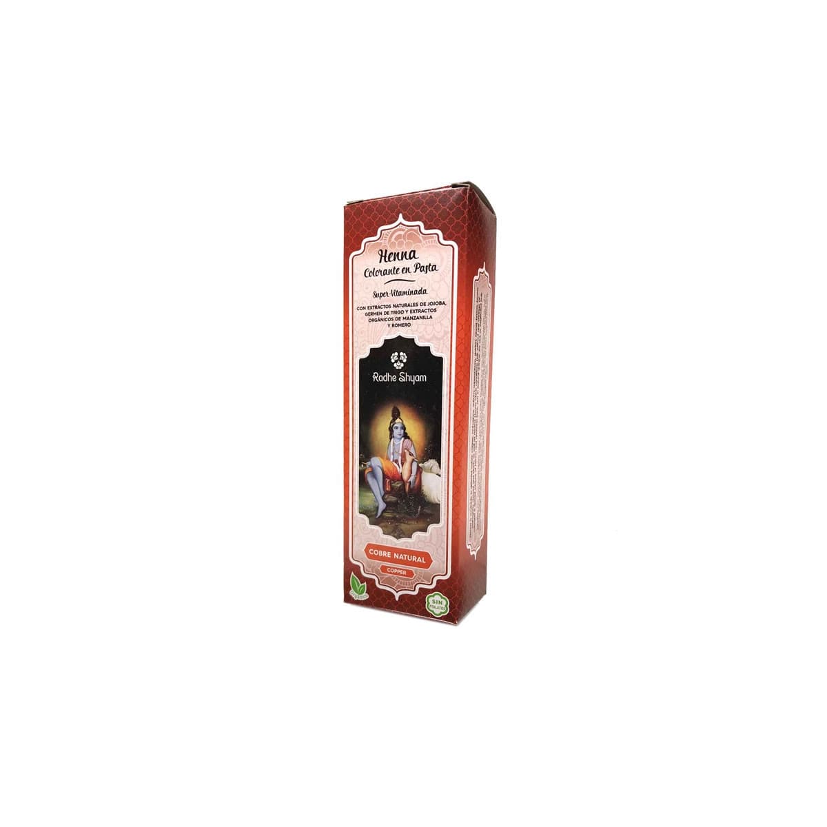Henna cobre natural pasta 200g Radhe Shyam